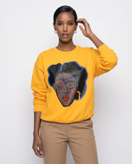 The Obi Marigold Portrait Sweatshirt