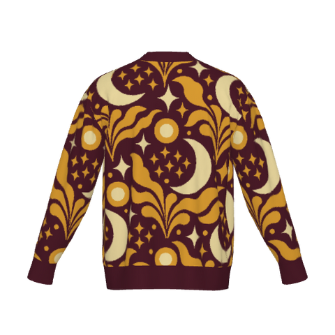 Mystic Patterned Jacquard Cardigan