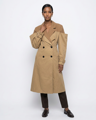 The Assemblage Cut-Out Trench Coat