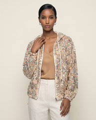 Jubilee Confetti-Sequin Hoodie
