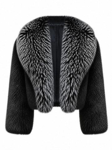 Majestic Faux Fur Coat