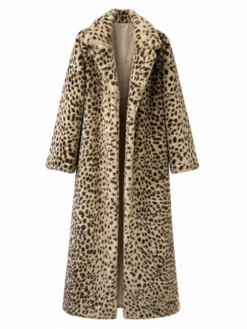 Wild Heart Leopard Faux Fur Coat
