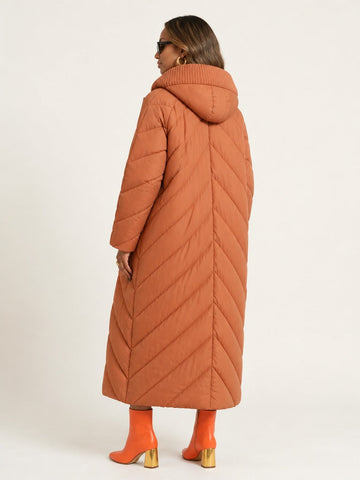 Boundless Oversized Hooded Puffer Jacket