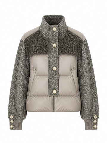 Resilient Patchwork Faux Fur Coat
