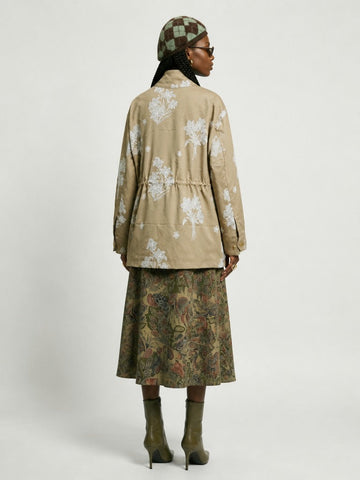 Wanderlust Embroidered Trench Coat