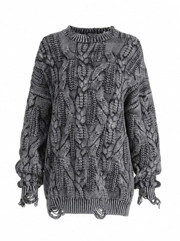 Grounded Chunky Knit Sweater