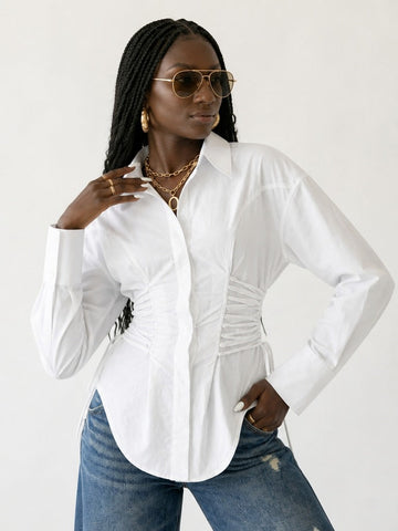 Refined Slim Fit Tunic Shirt