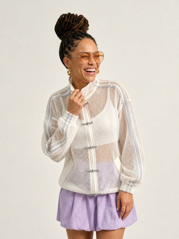 Unstoppable Mesh Loose Jacket