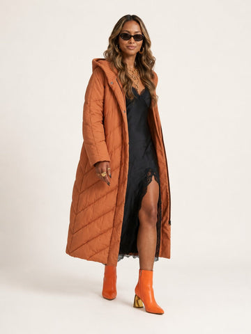 Boundless Oversized Hooded Puffer Jacket