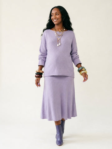 Grounded Knit Mermaid Midi Set