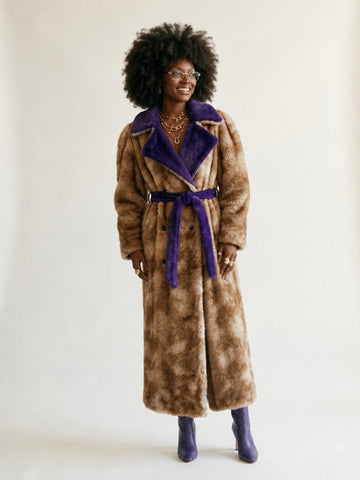 Fierce Oversized Faux Fur Coat