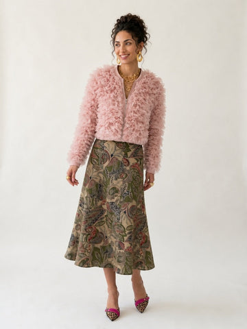 Radiant Layered Mesh Jacket