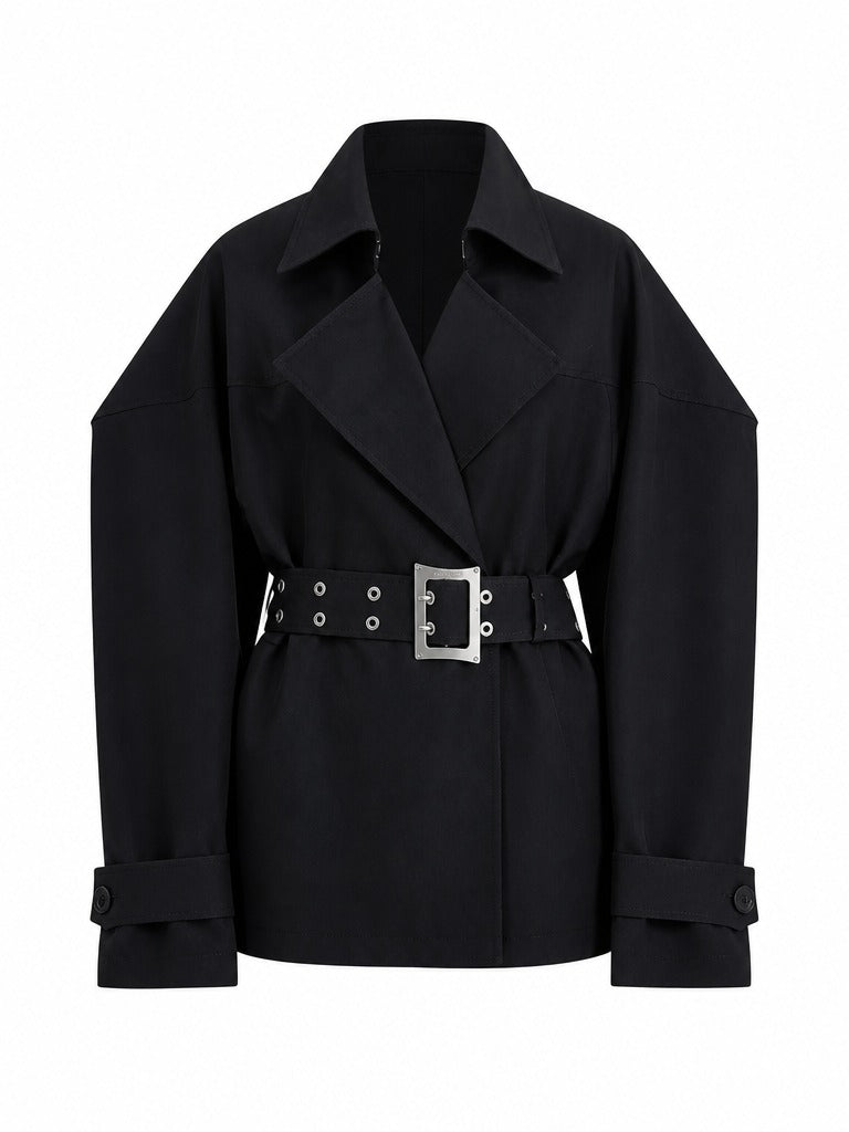 Audacious Belted Statement Jacket