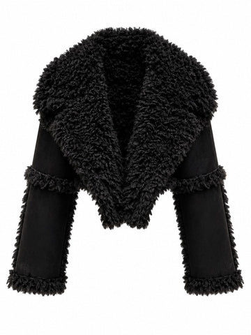 Fierce Faux Fur Cropped Jacket