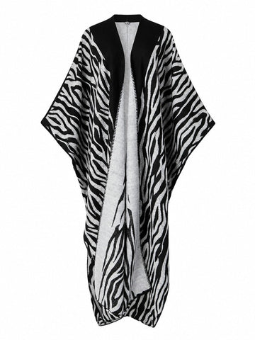 Wild Heart Geometric Knit Kimono
