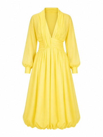 Radiant Sheer Mesh Maxi Dress