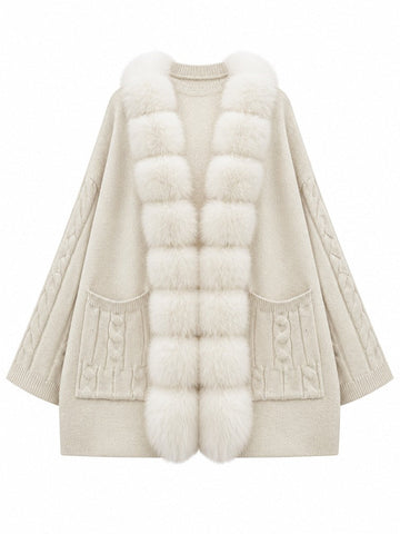 Radiant Fluffy Knit Cardigan