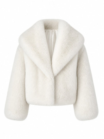 Audacious Faux Fur Short Jacket