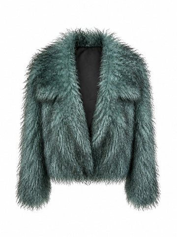 Radiant Pink Faux Fur Jacket