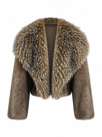 Majestic Faux Fur Coat