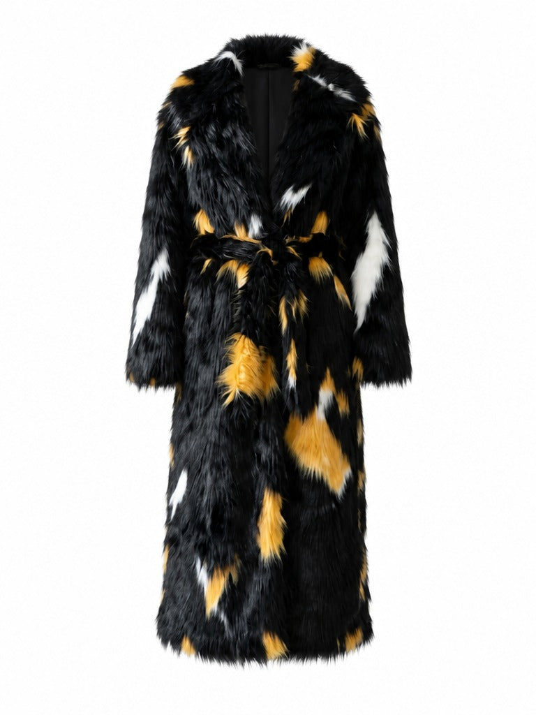 Fierce Faux Fur Statement Coat