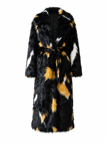 Fierce Faux Fur Statement Coat