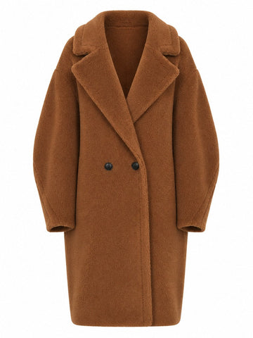 Grounded Oversized Teddy Coat