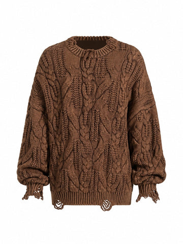 Grounded Chunky Knit Sweater