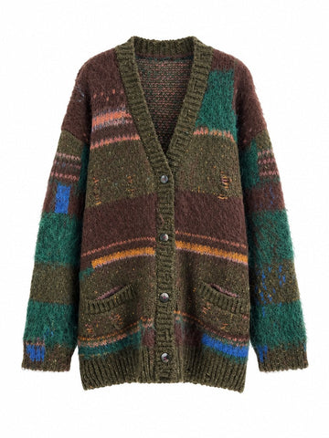 Wild Heart Distressed Knit Cardigan