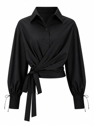 Sovereign Spliced Wrap Top