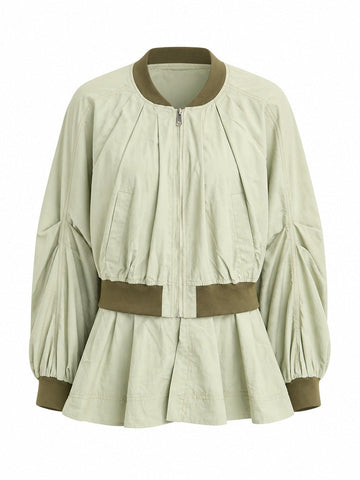 Audacious Patchwork Zipper Jacket