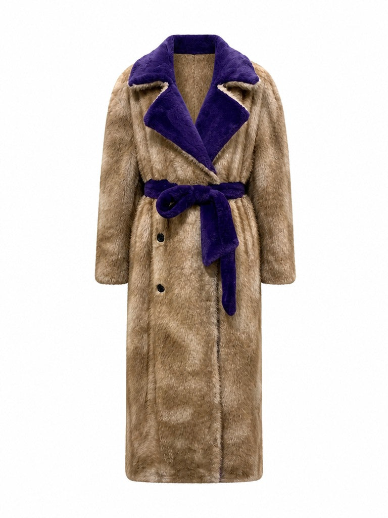 Fierce Oversized Faux Fur Coat