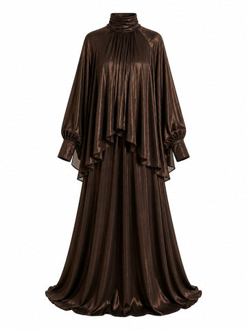 Radiant Shimmer Two-Piece Maxi Set