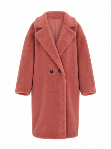 Grounded Oversized Teddy Coat