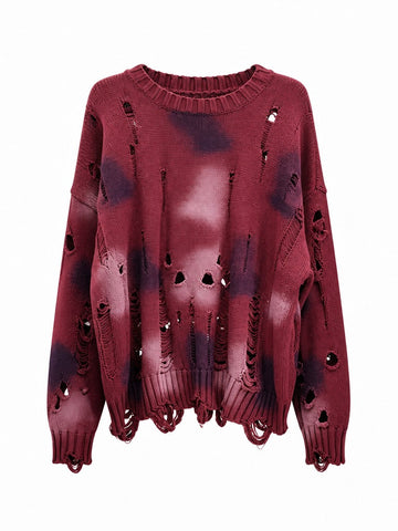 Untamed Ripped Knit Pullover