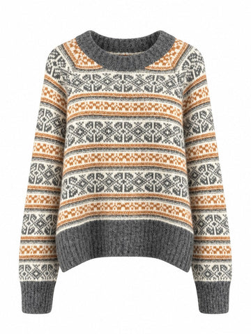 Wanderlust Fair Isle Knitted Sweater