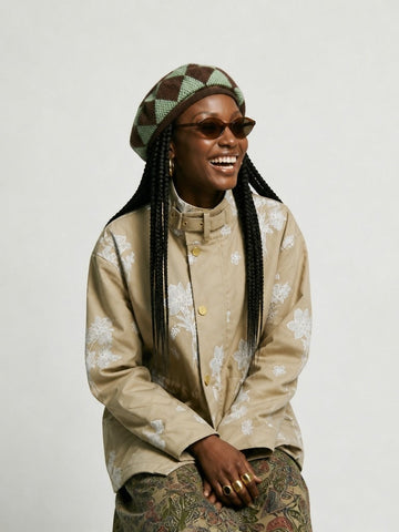 Wanderlust Embroidered Trench Coat