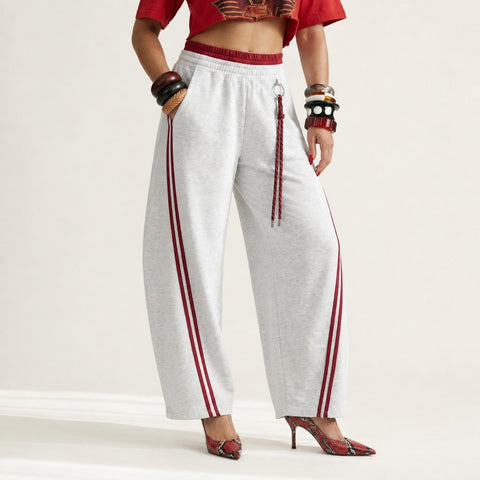 Free Spirit Striped Wide-Leg Pants