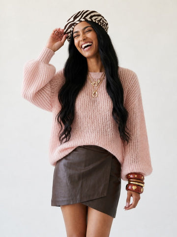 Radiant Knit Loose Pullover