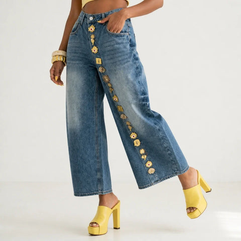 Maverick Golden Charm Denim Jeans