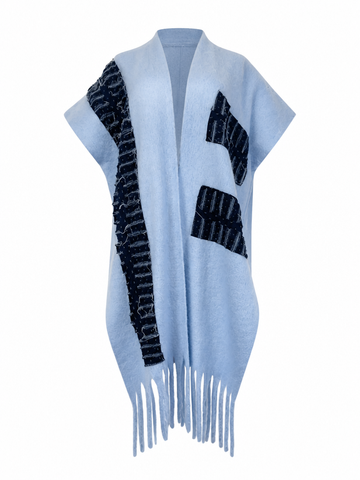 Wanderlust Geometric Tassel Cardigan
