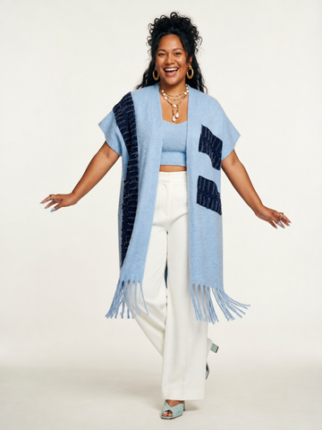 Wanderlust Geometric Tassel Cardigan