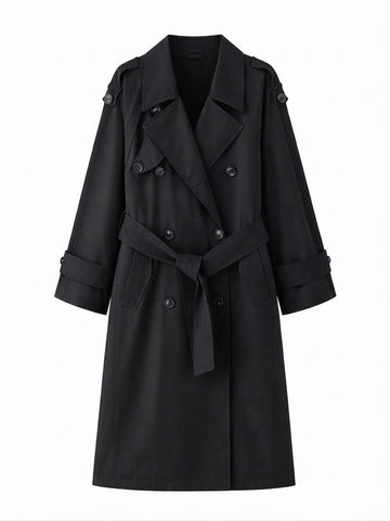 Grounded Oversized Trench Coat