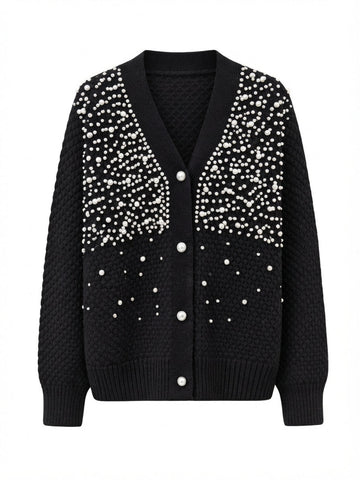 Divine Pearl Knit Cardigan