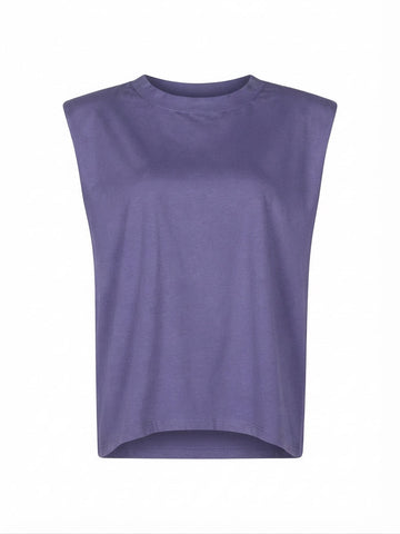 Confident Cotton Ruched Tank Top