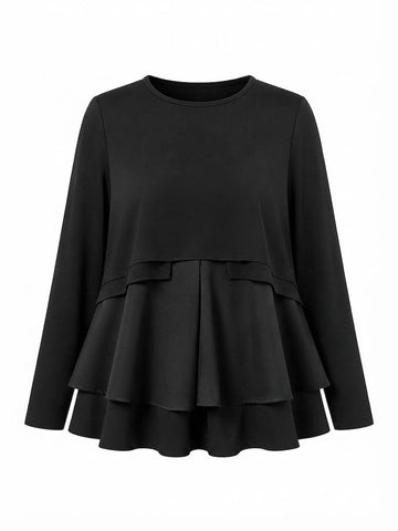 Audacious Ruffled Layered T-shirt