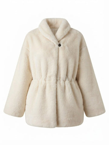 Elegant Oversized Fluffy Jacket