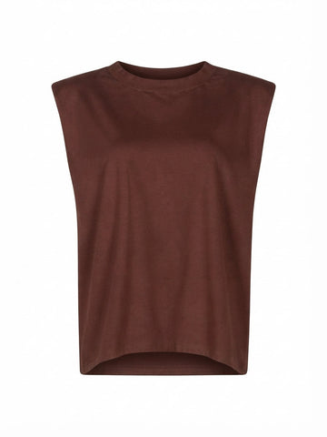 Confident Cotton Ruched Tank Top