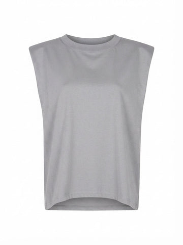 Confident Cotton Ruched Tank Top