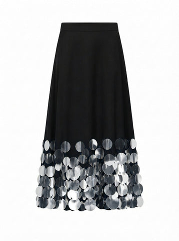 Divine Sequin Embroidered Two-Piece Set